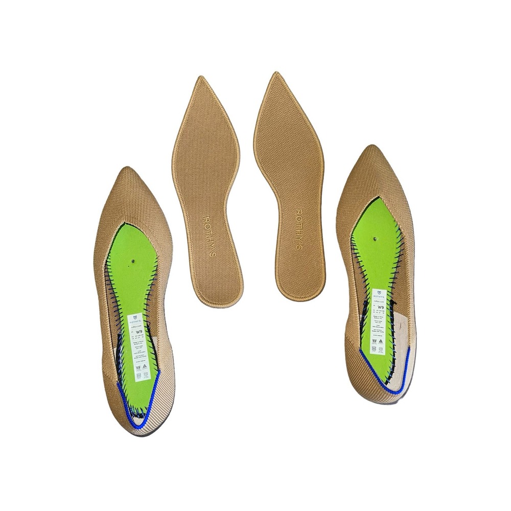 Rothy's The Point In Camel Size 9! New Without Box - image 8